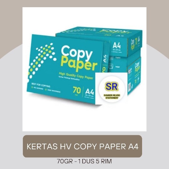 

COPY PAPER A4 75GR HVS