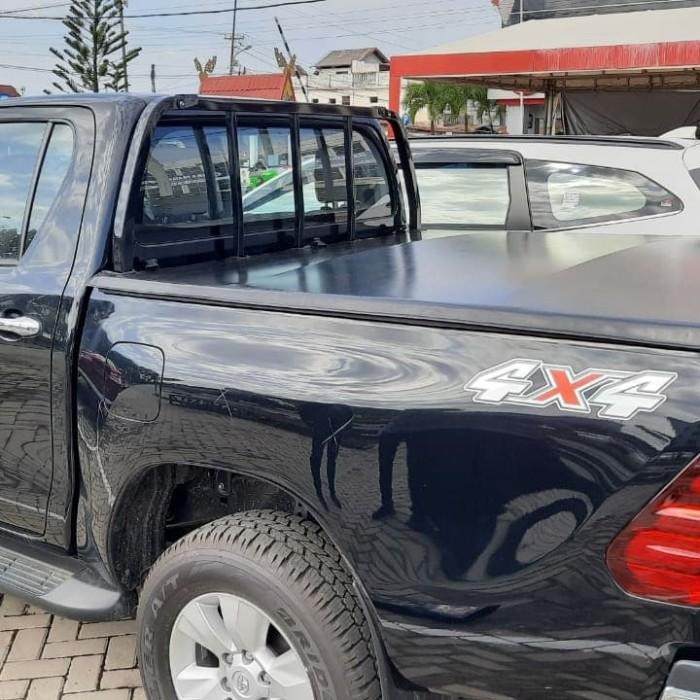 Cover Bak Double Cabin Hilux Pakai Tiang