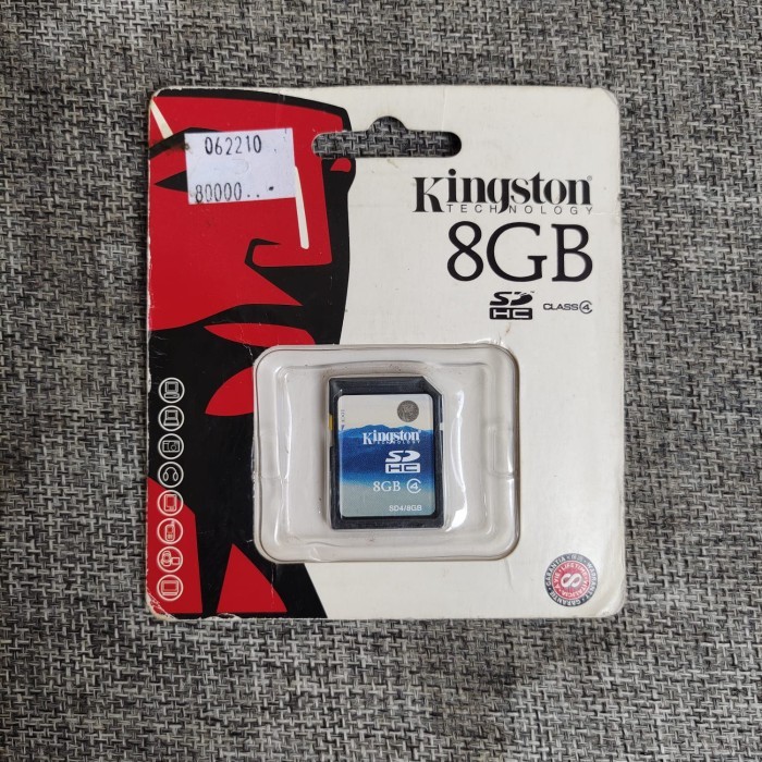 Memory SD Card 8GB Kingston Memori SDHC Original
