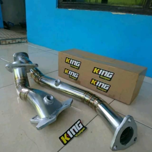 Fullset Knalpot Brio Knalpot Mobil Brio Bolt On Brio Downpipe Brio