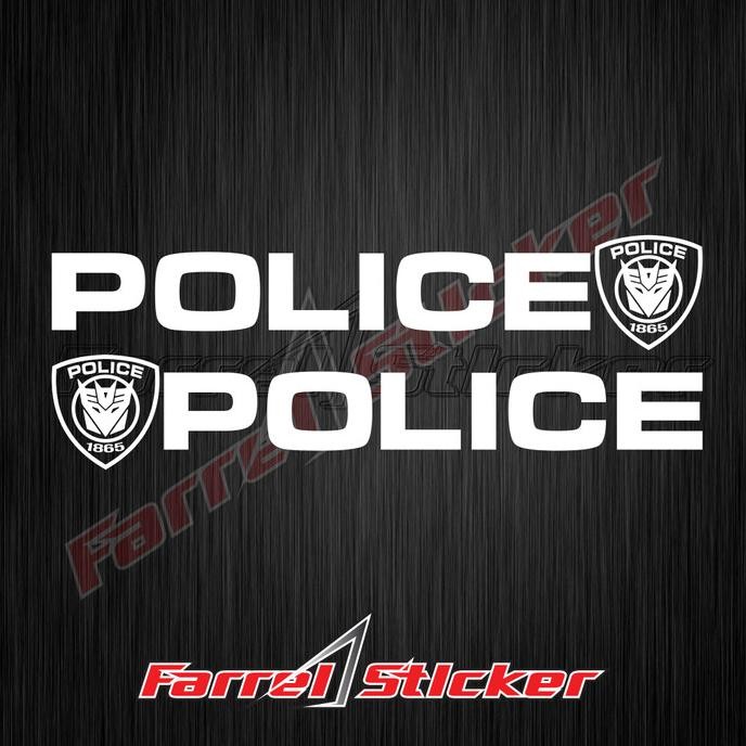 Terlaris Stiker Sticker Police Nmax