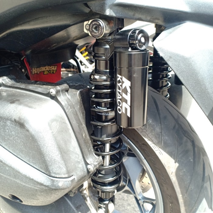 shock ktc kytaco Xmax 250cc 350mm/ shock tabung ktc xmax 250 rebound
