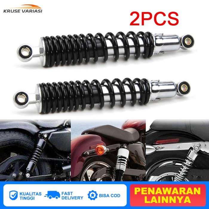 2 Pcs Shockbreaker / Shock Belakang 270mm 290mm 310mm Motor Supra