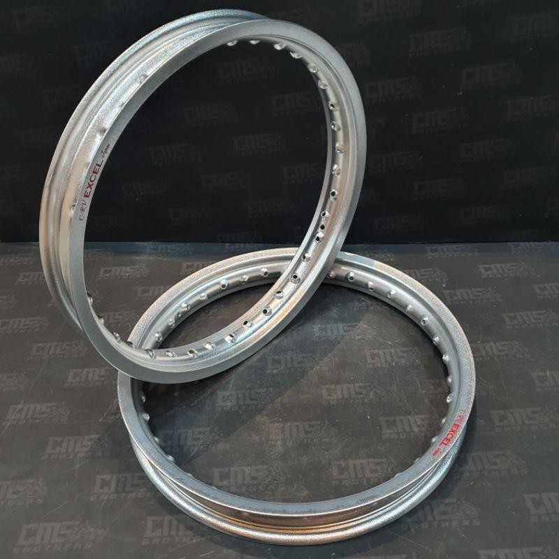 Terbaru Velg Crv Exel Japan 18 X 160 Dan 18 X 185 Silver Kulit Jeruk Rx King Not Tk Takasago