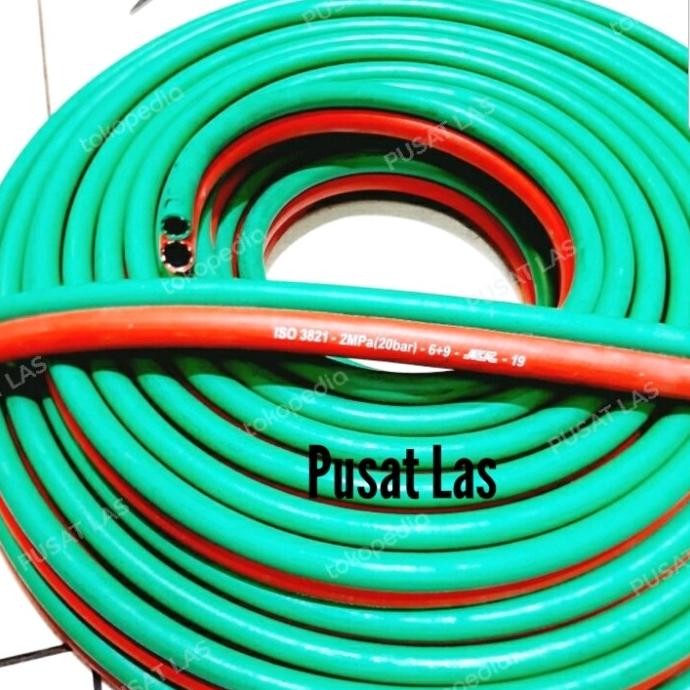 Diskon Selang Las Double Oxygen Acetylene Twin Welding Hose LPG Oksigen NCR