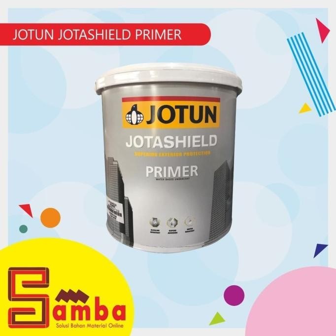 Jotun Jotashield Primer 20 Ltr/ Cat Dasar Exterior Jotun /Primer Jotun Murah Berkualitas