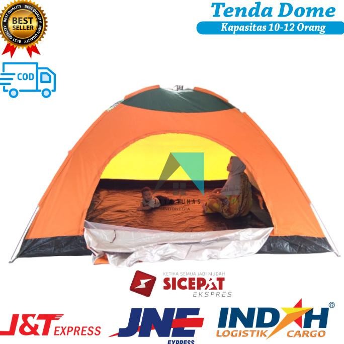 Terbaru Grosir Tenda Dome 10 Orang 3x3 / Tenda Camping Kemah Besar (BISA )