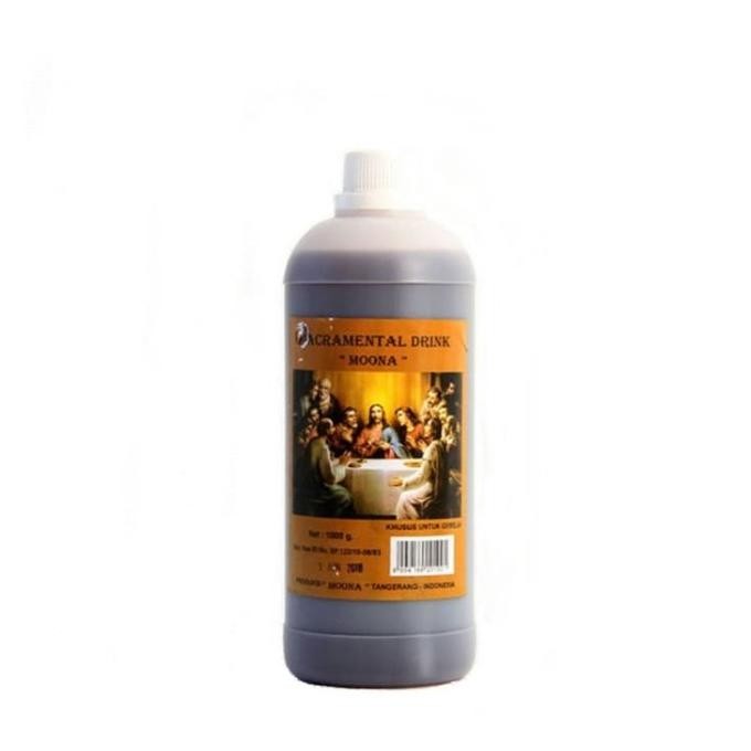 

#####] Anggur Perjamuan Kudus Sacramental Drink Moona 1L-AnggurPerjamuanMurah