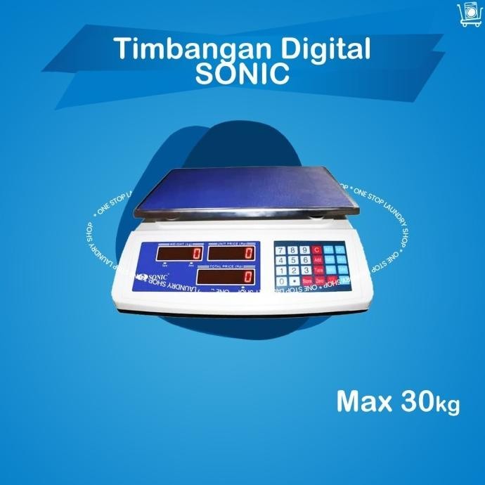 Timbangan 30 Kg Digital Sonic Junerasamer