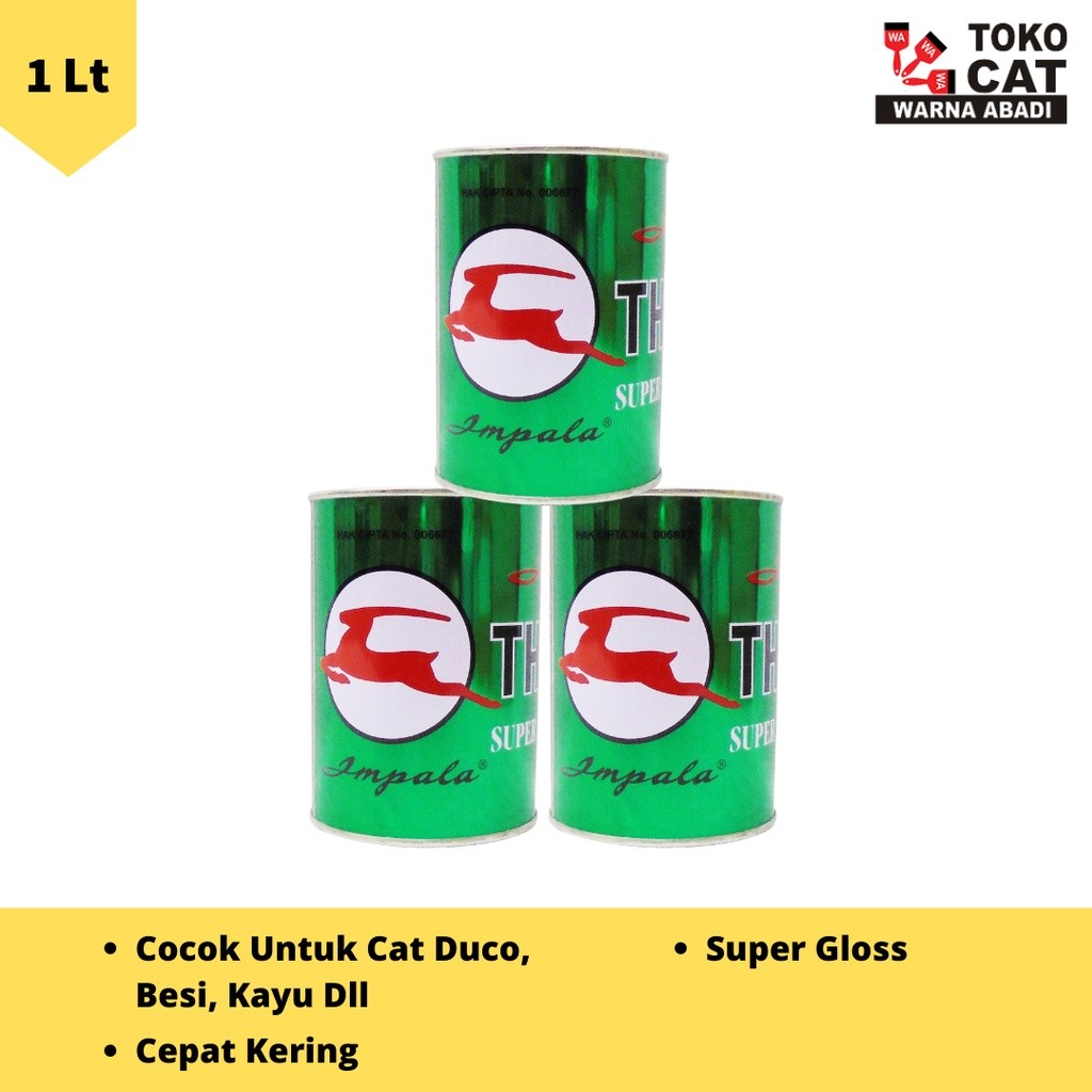 FX802 Thinner Impala 1 Liter MURAH