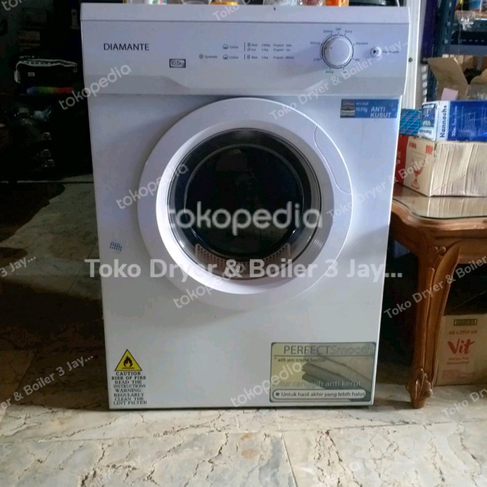 Newww Pengering Pakaian Dryer Diamante 10.5Kg Konversi Gas