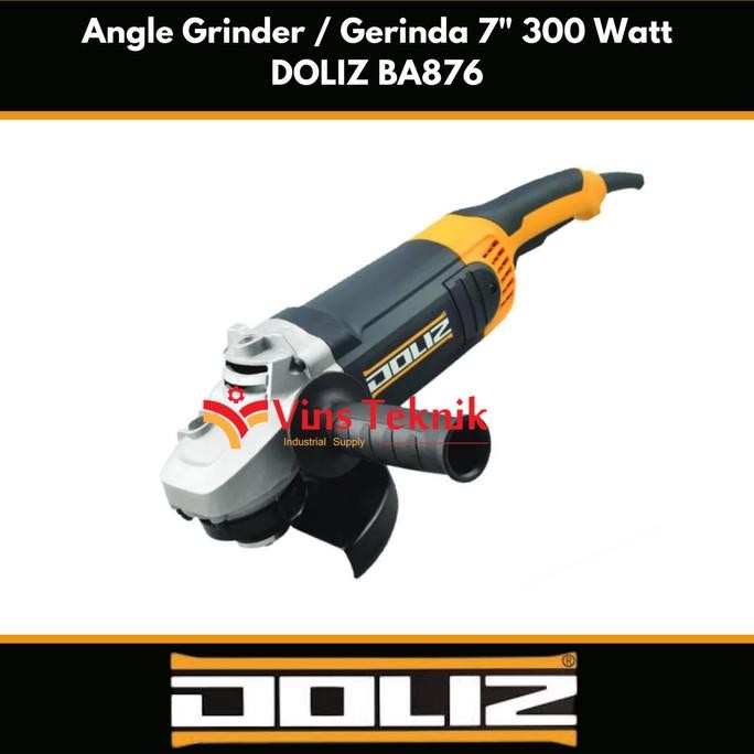 doliz mesin gerinda 7 inch ba876 angle grinder ba 876 berkualitas