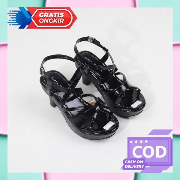 Sndall Idulfitri Anakk Sepatu Hels Kids Sandak Anti Slip Sandal Ulang Tahun Kidz Hells Jinjit Amak K