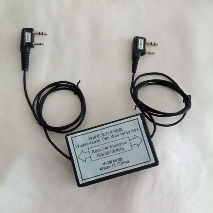 Kotak relay repeater bisa membuat repeater dari ht ke ht bisa juga