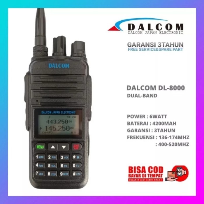 HT DALCOM DL 8000 DUALBAND ORIGINAL JAPAN DALCOM DL-8000 DUAL BAND