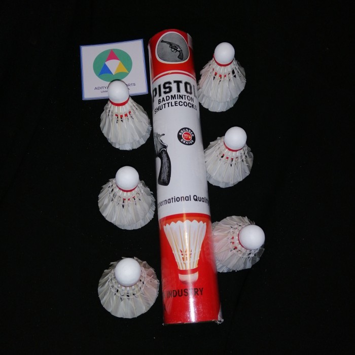Kok Pistol Shuttlecock Badminton Bulu Bulat Kedot Bandung