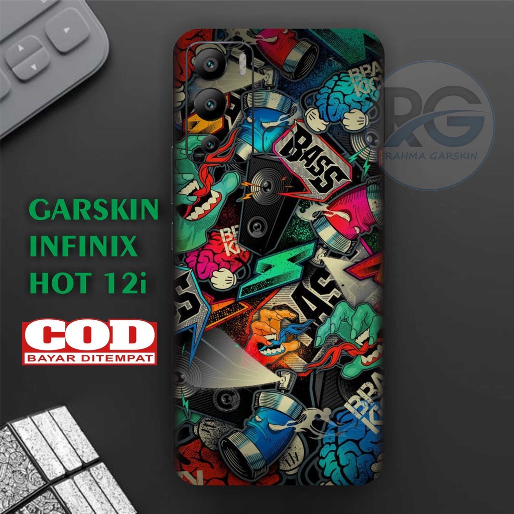 

*Fullbody* Infinix Hot 12i Garskin Case/Stiker Premium Custom COD