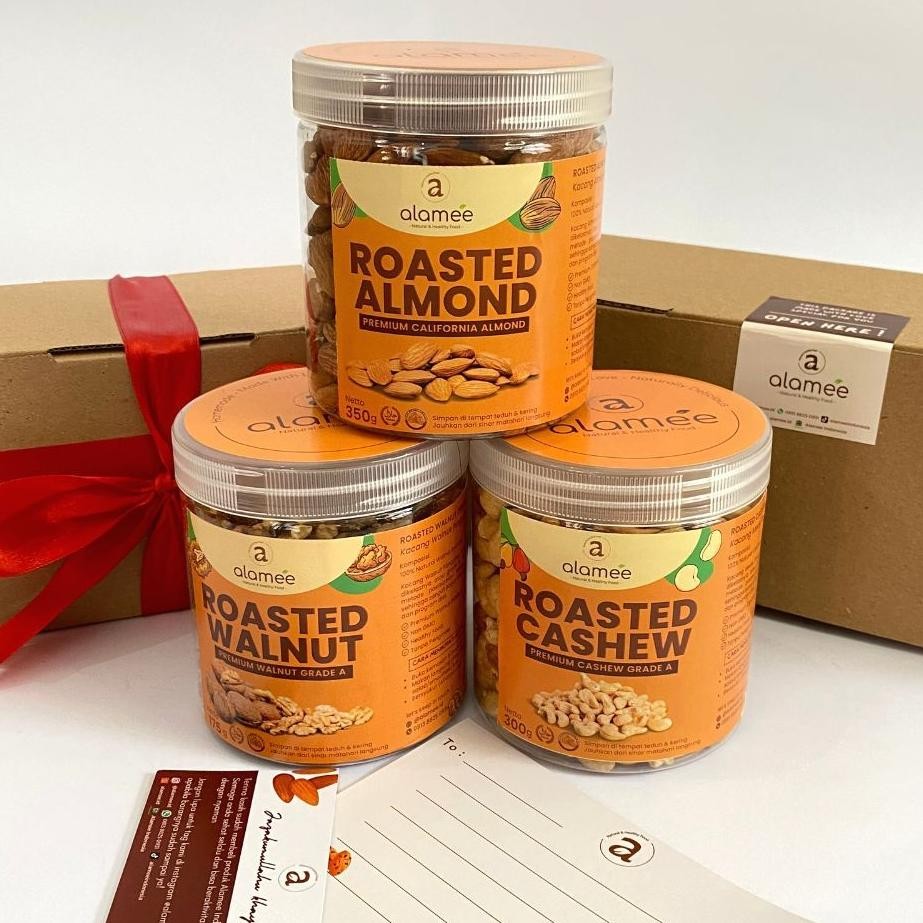 

nos hampers lebaran kacang almond mede idul fitri ramadhan celan diet gift box kado ulang tahun imlek natal anniversary lahiran pernikahan wedding sakit gws wisuda ultah mete almond mente kenari