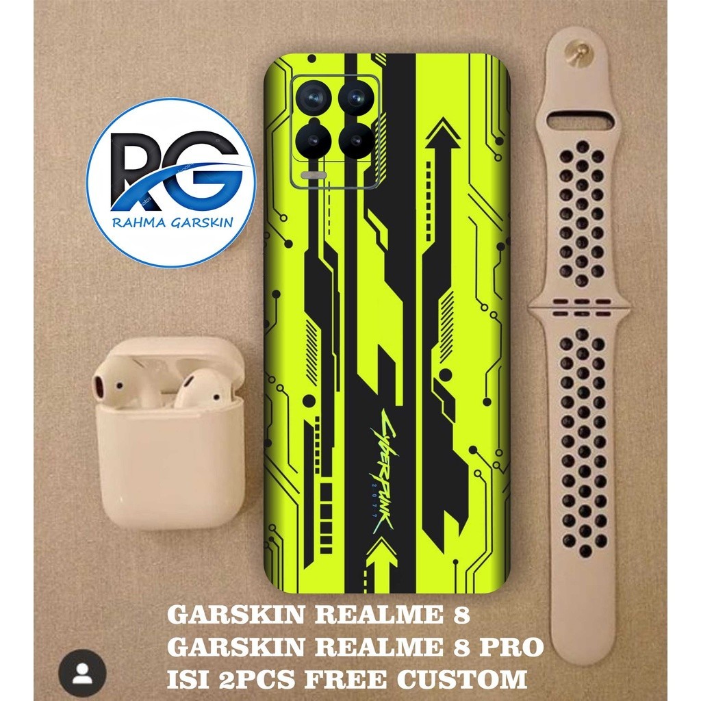 

*Fullbody* Realme 8 Pro Garskin Case/Stiker Premium Custom COD