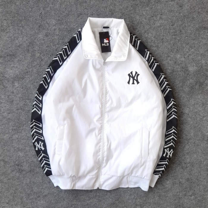 JAKET TRACKTOP MLB NEW YORK YANKEES TAPED AUTHENTIC PREMIUM FULL TAG