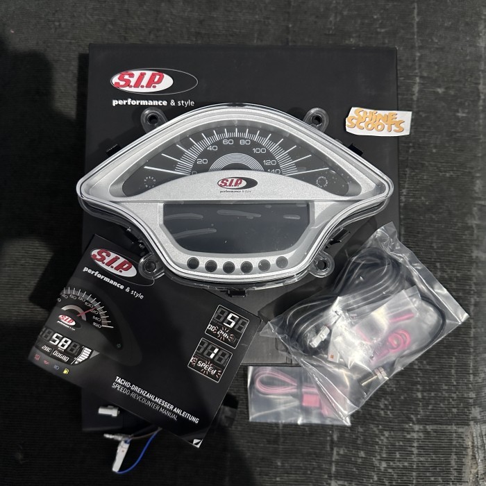 Spedometer SIP Silver Vespa Sprint