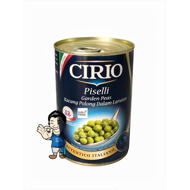 

Ina - Cirio Piselli Garden Peas- Kacang Polong 410 G