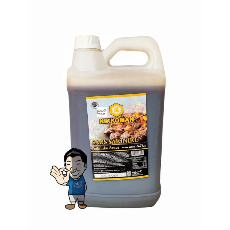 

Ina - Kikkoman Yakiniku Sauce- Saus Yakiniku Halal Jerigen 5 L
