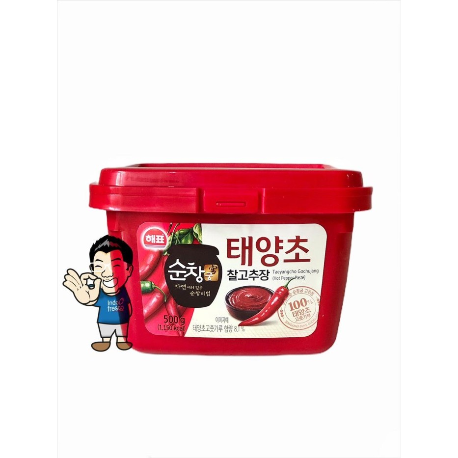 

Ina - Sajo Gochujang / Sambal Pasta Korea/ Hot Pepper Paste- 500Gr