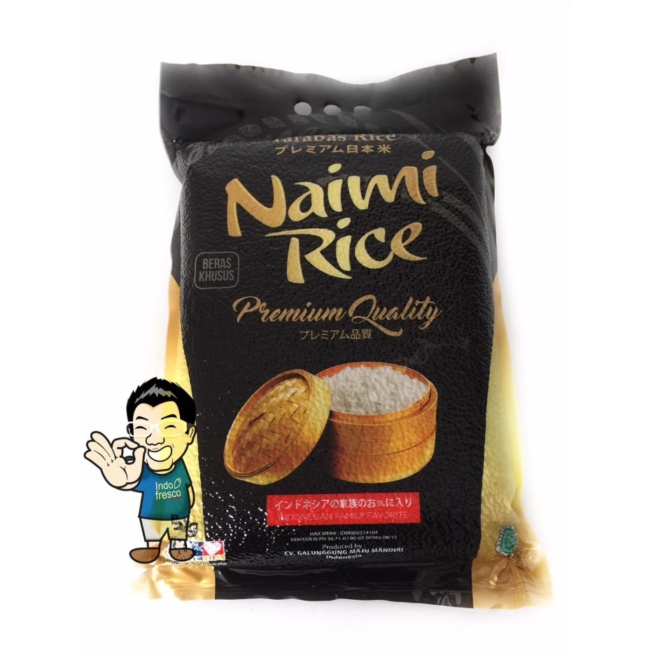 

Ina - Naimi Japanese Rice- Beras Jepang 5Kg