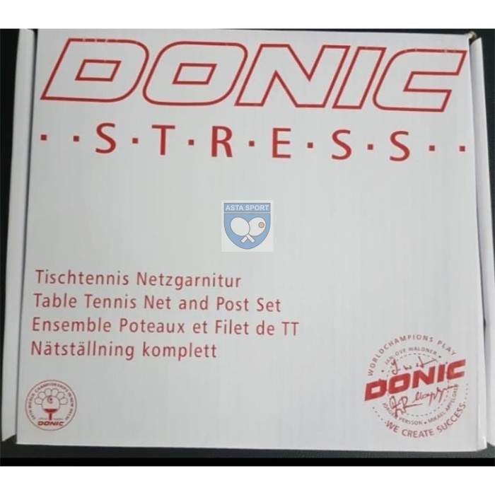 Donic Post And Net Stress / Tiang Net Tenis Meja Pingpong