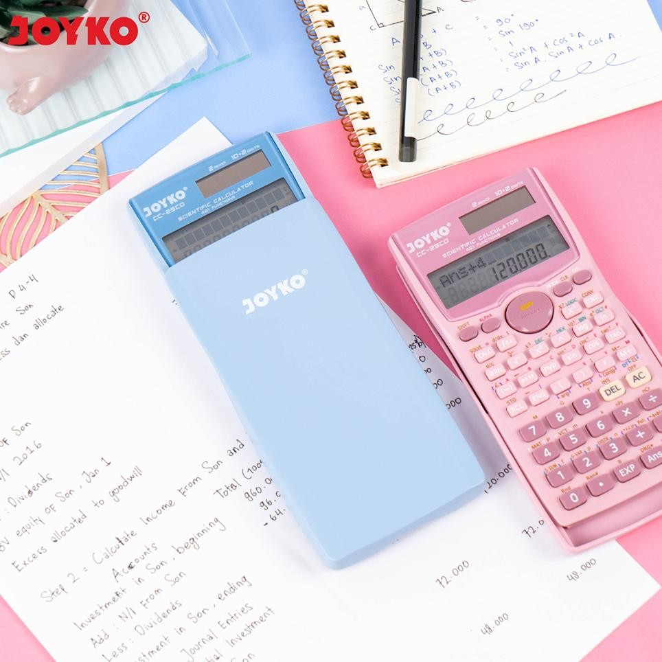 

Calculator Kalkulator Joyko Cc-25 Scientific 401 Functions