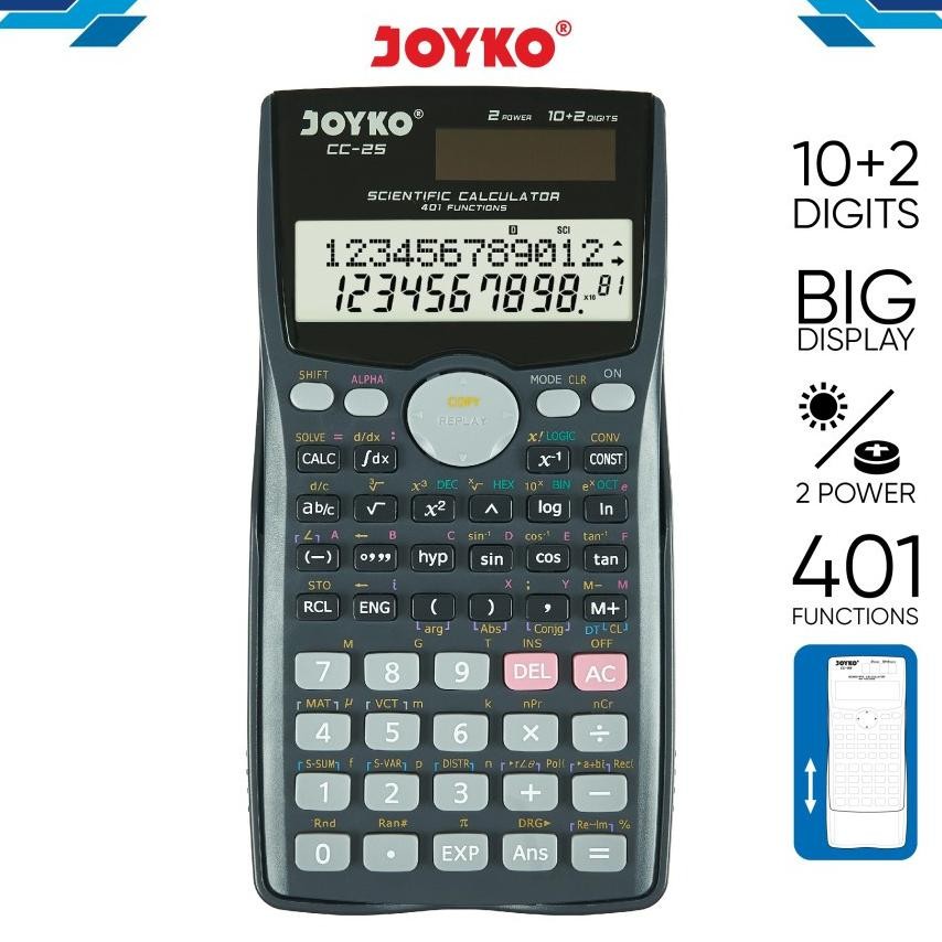

Joyko Calculator Scientific Cc-25