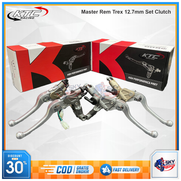 Master Rem + Handle Kopling KTC Trek Trex 12.7mm Vario Beat Scoopy Mio R15 R25 Ninja Universal