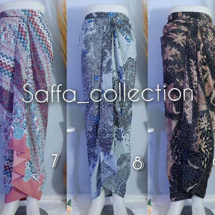Rok Rempel Batik/Rok Lilit Instant/Rempel Batik