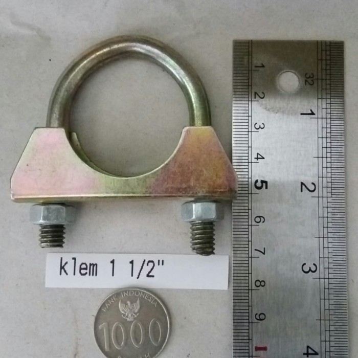 TERBARU Klem Besi Pipa U 1 1/2"