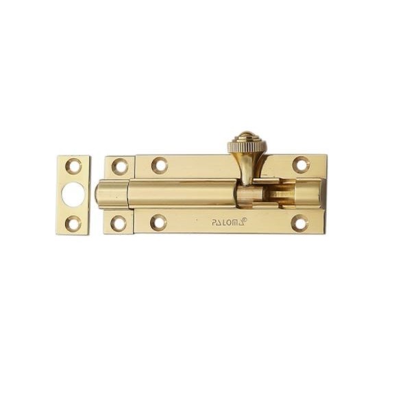 GRENDEL PALOMA BBP 632 SLOT KUNCI PINTU 3 INCH KUNINGAN