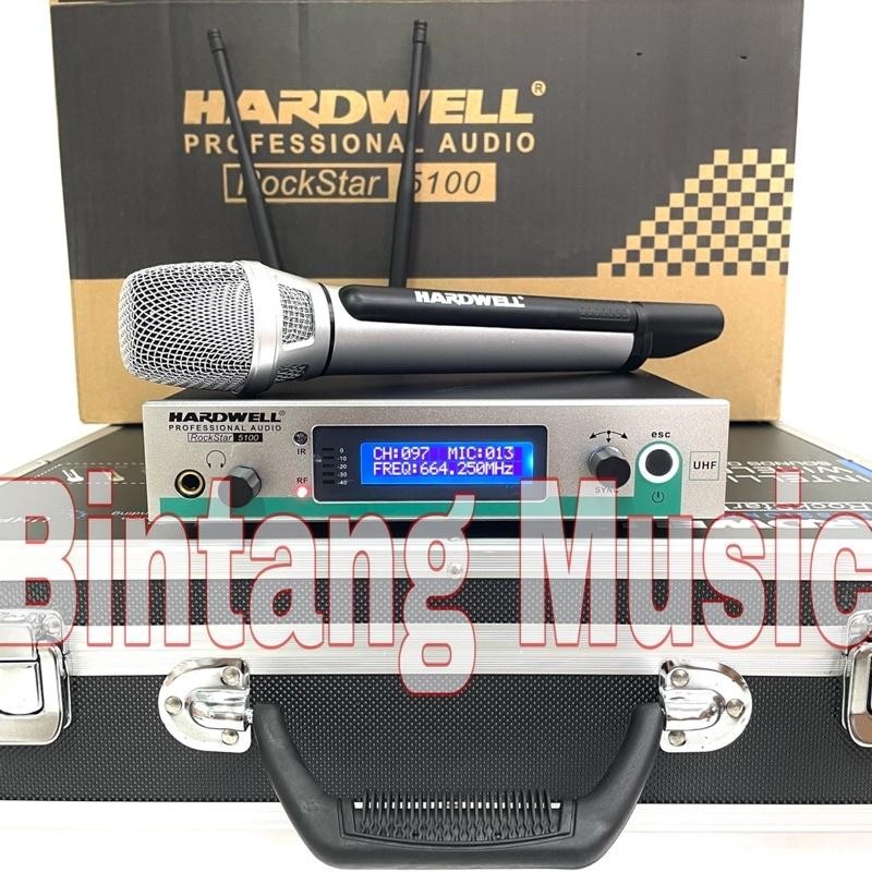 Mic Wireless Hardwell Rockstar 5100 Original Rockstar5100 Hardwell Rockstar 5100