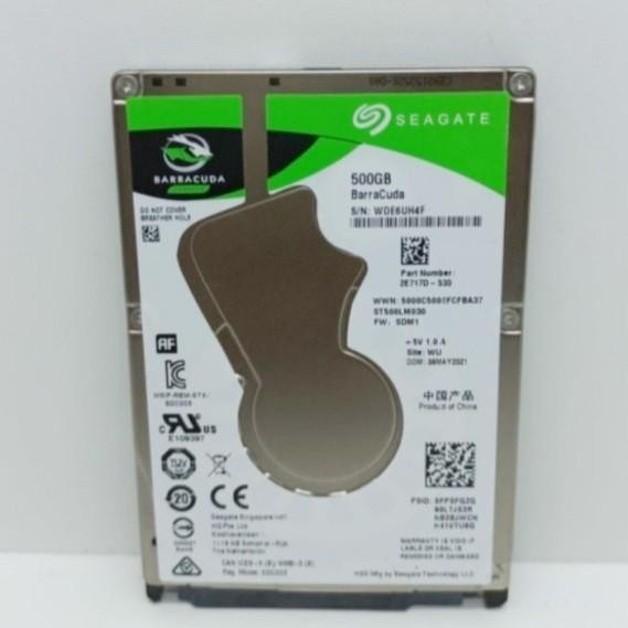 Harddisk Seagate Laptop 2,5" / Hdd Internal Seagate 500Gb