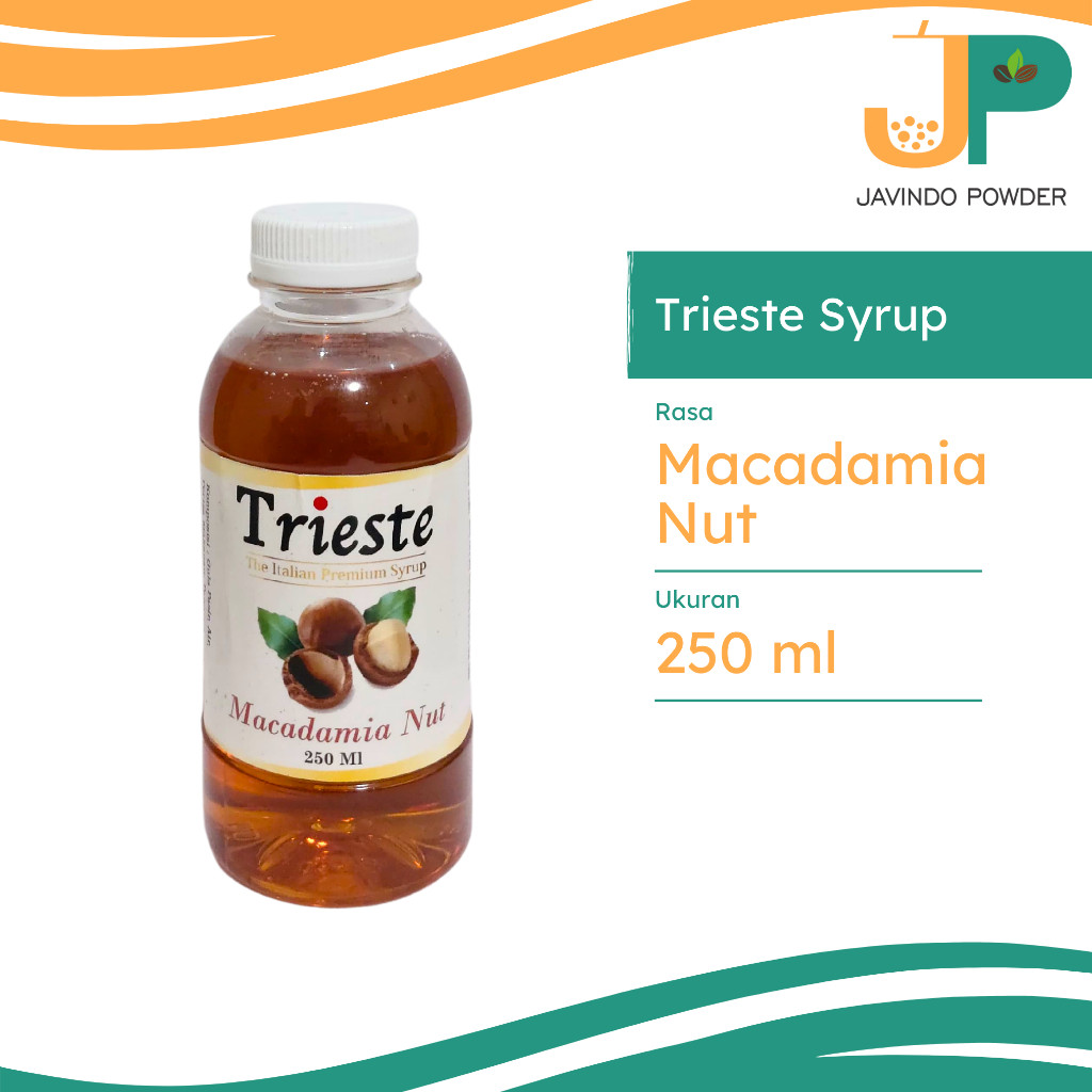 

TRIESTE Syrup / Sirup Macadamia Nut 250 Ml