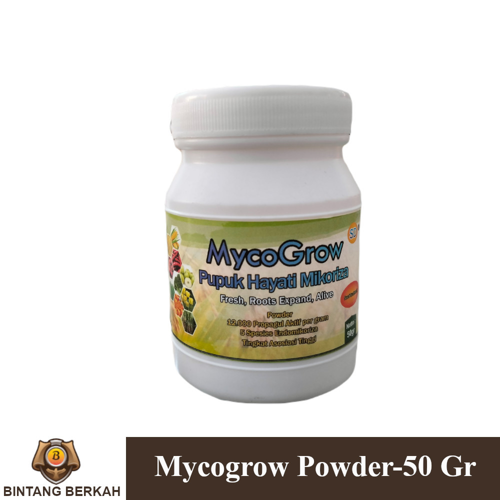 Mycogrow Powder 50 Gram Biang Mikoriza Pertanian