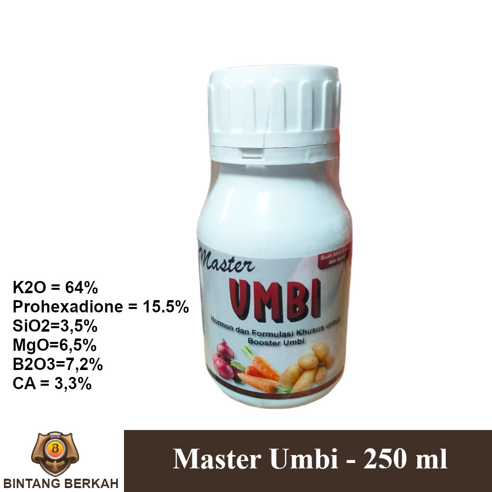 Master Umbi 250 ml Booster Umbi Pupuk Pembesar Umbi Bawang