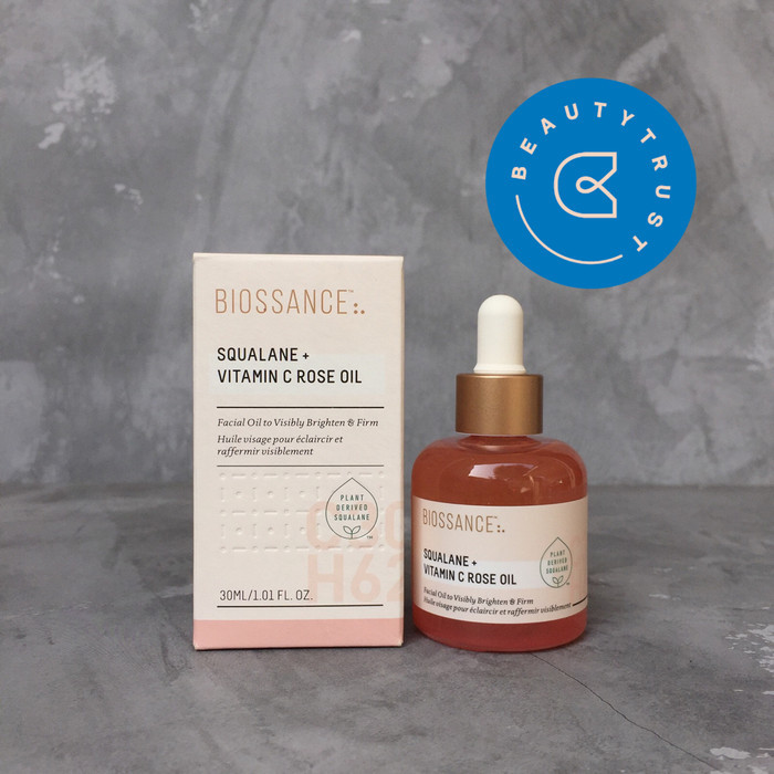 Biossance Squalane Vitamin C Rose Oil