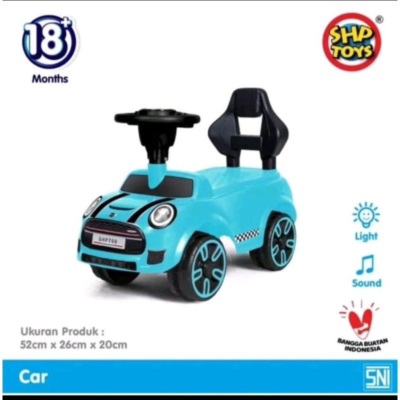 mainan mobil dorong anak ride on car SHP toys mimo709 / mimo 709 shp709 shp 709 K616 K 616 coco
