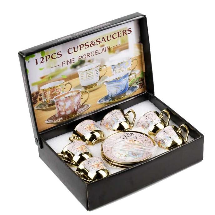 Sale Set Hampers Cangkir Keramik SUNFILI Cangkir Keramik Set 6 in 1