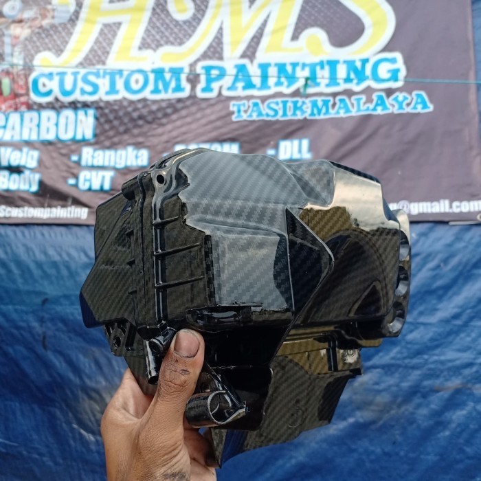 Box Filter&Tutup Filter Beat Karbu Dan Scopy Karbu Full Carbon