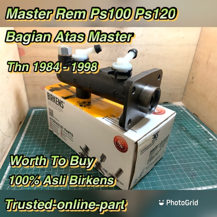 Master Rem Ps100 / Ps120 Atas 100% Asli Birkens