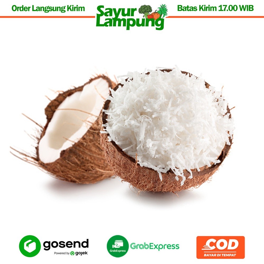 

Kelapa Parut 1 Buah - Sayur Lampung