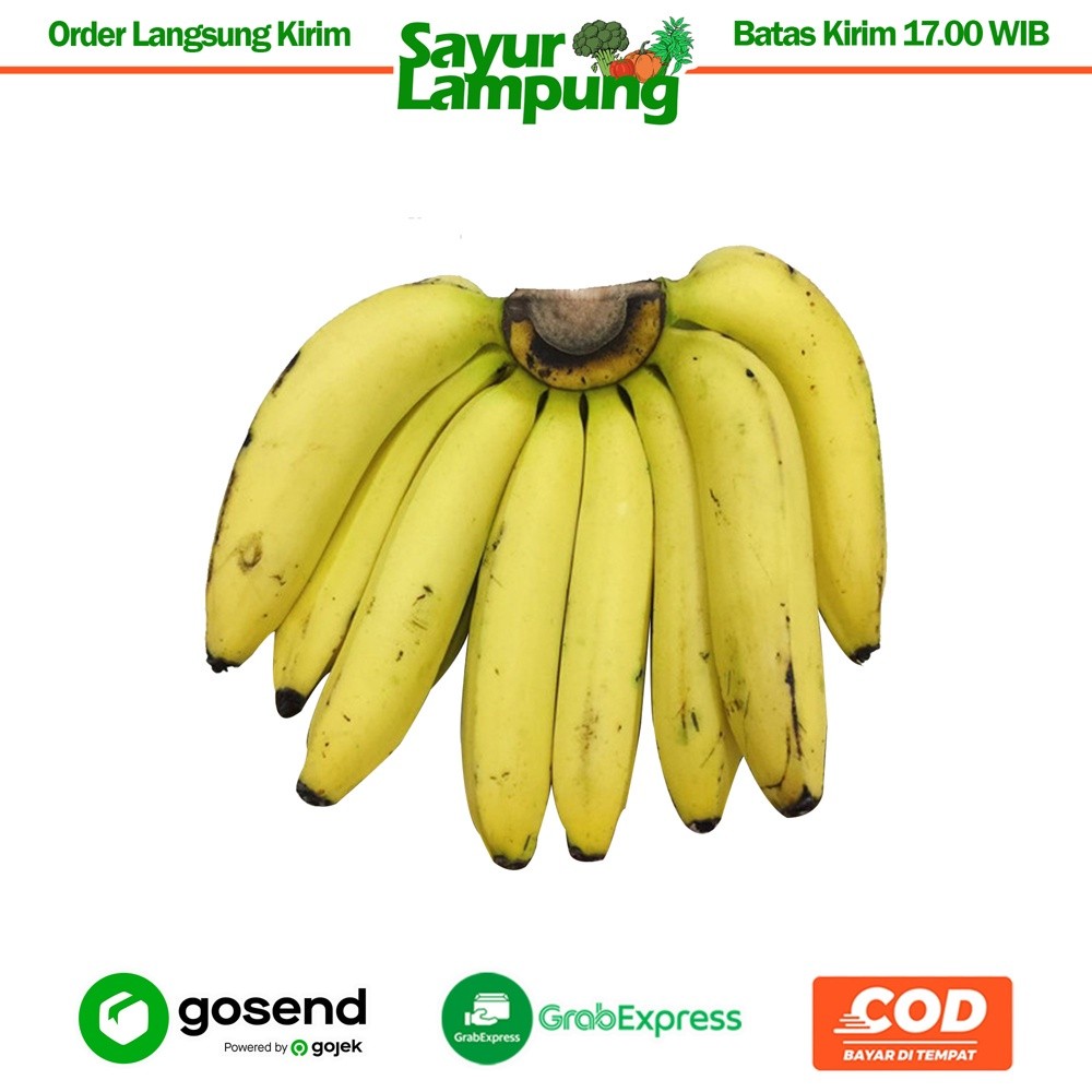 

Pisang Ambon 1 Sisir - Sayur Lampung