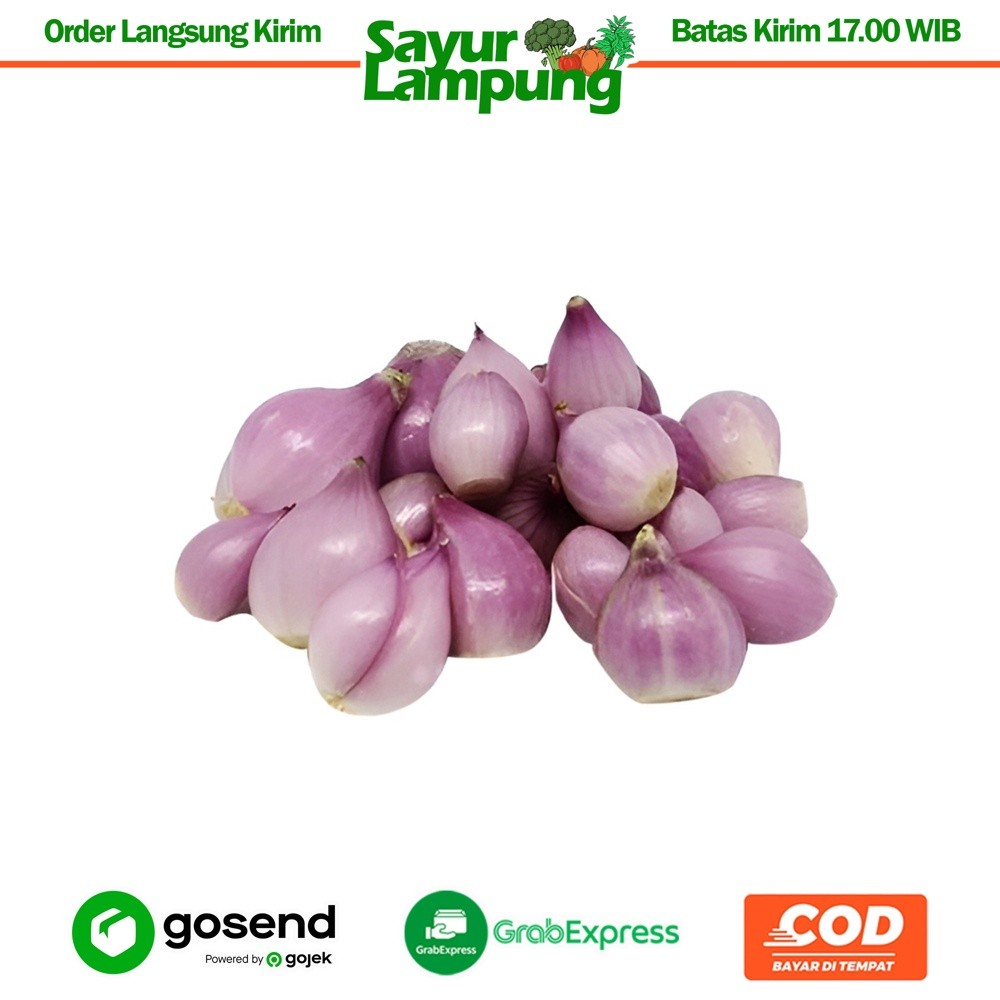 

Bawang Merah Kupas 250 Gr - Sayur Lampung