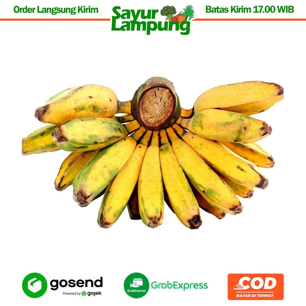 

Pisang Kepok 1 Sisir - Sayur Lampung